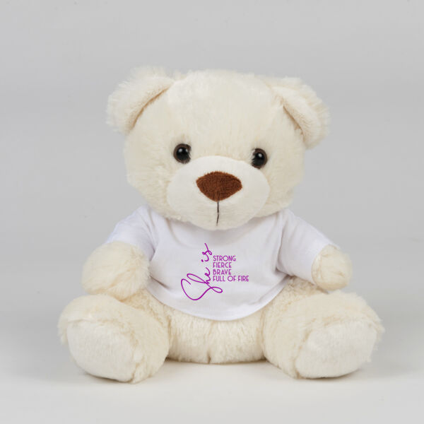 She Is Strong Teddy Bear  Thumbnail